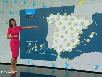 El lunes, probables lluvias en Cataluña y nubosidad de evolución en el interior El lunes, probables lluvias en Cataluña y nubosidad de evolución en el interior