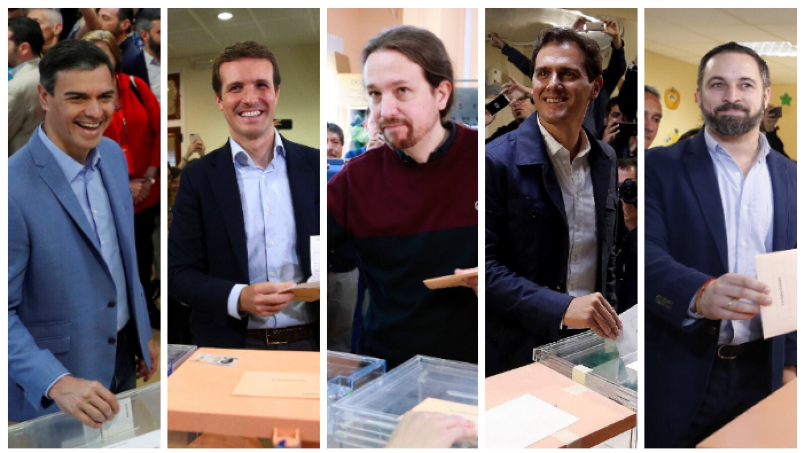 Los candidatos llaman a la participación en unas elecciones marcadas por la incertidumbre