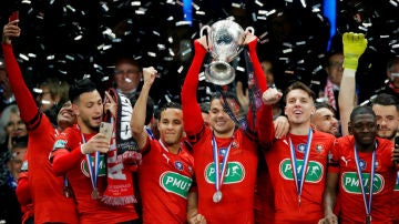 El Rennes levanta la Copa de Francia