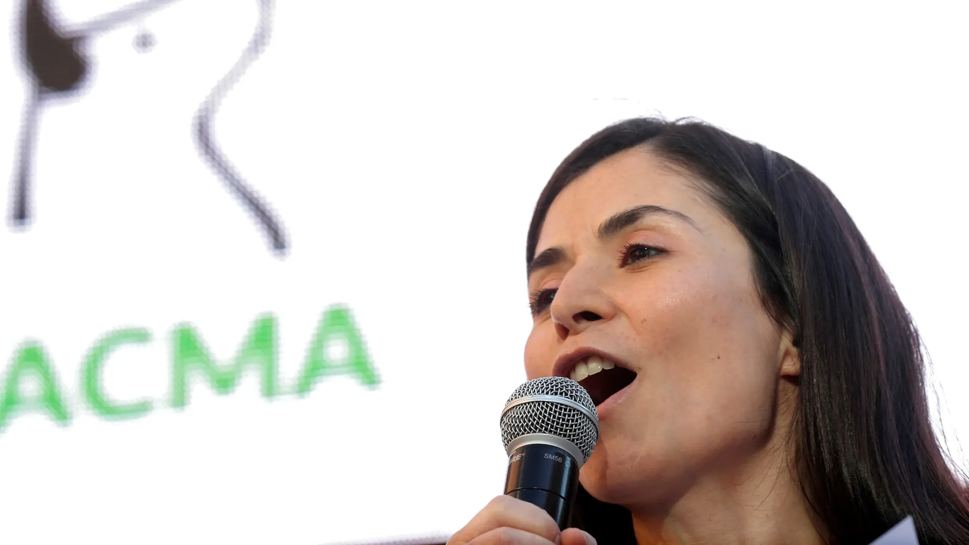 La candidata al Congreso de los Diputados por PACMA, Laura Duarte La candidata al Congreso de los Diputados por PACMA, Laura Duarte