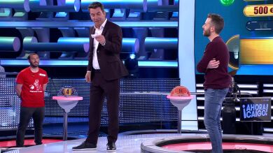 Arturo Valls revela la primera propuesta para la nueva canción de 'El euro' de '¡Ahora caigo!'