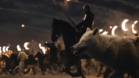 Fantasma, el lobo huargo de Jon Snow Fantasma, el lobo huargo de Jon Snow