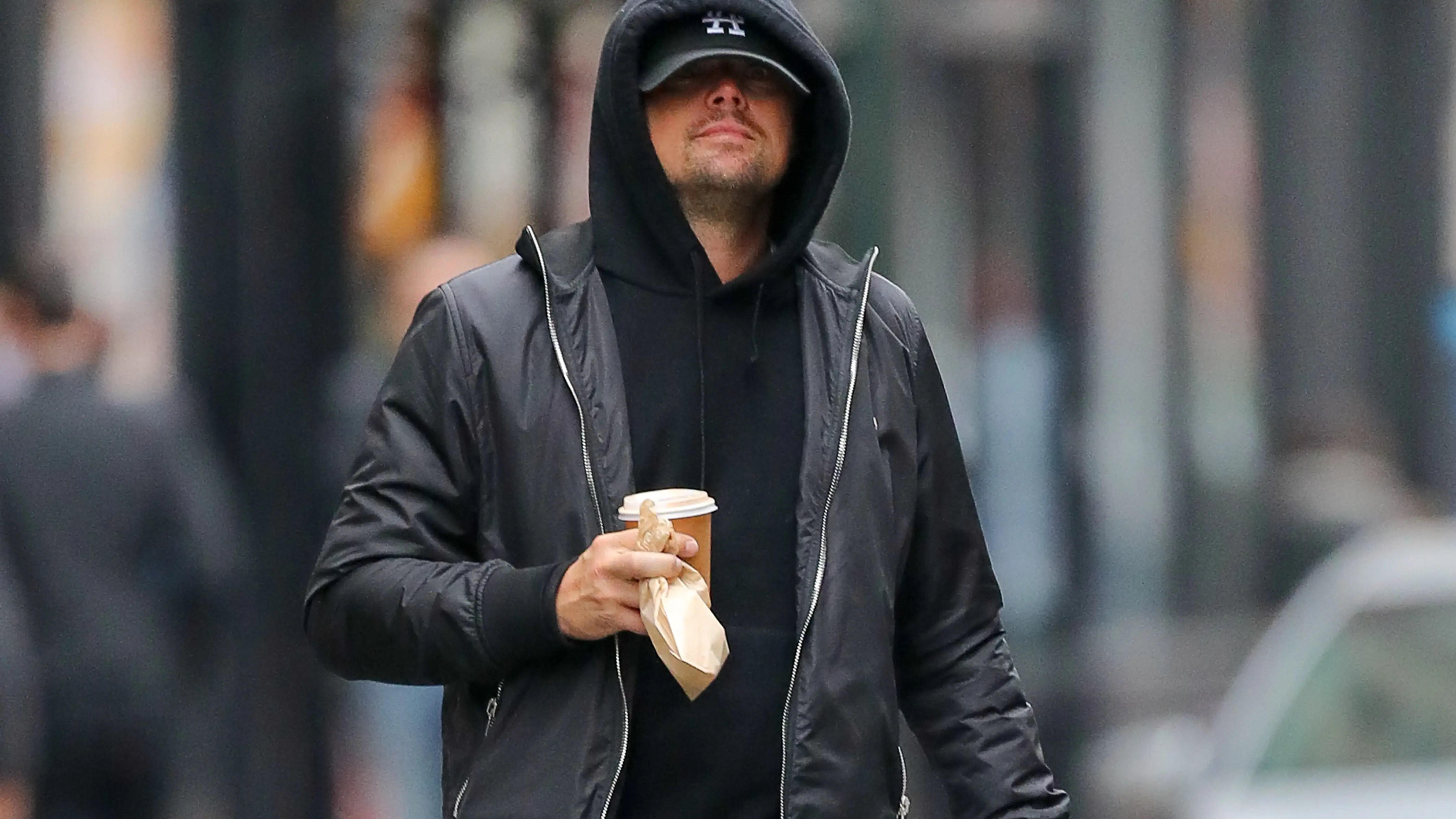 Leonardo DiCaprio, de incógnito por Nueva York El actor no quiere que le reconozcan