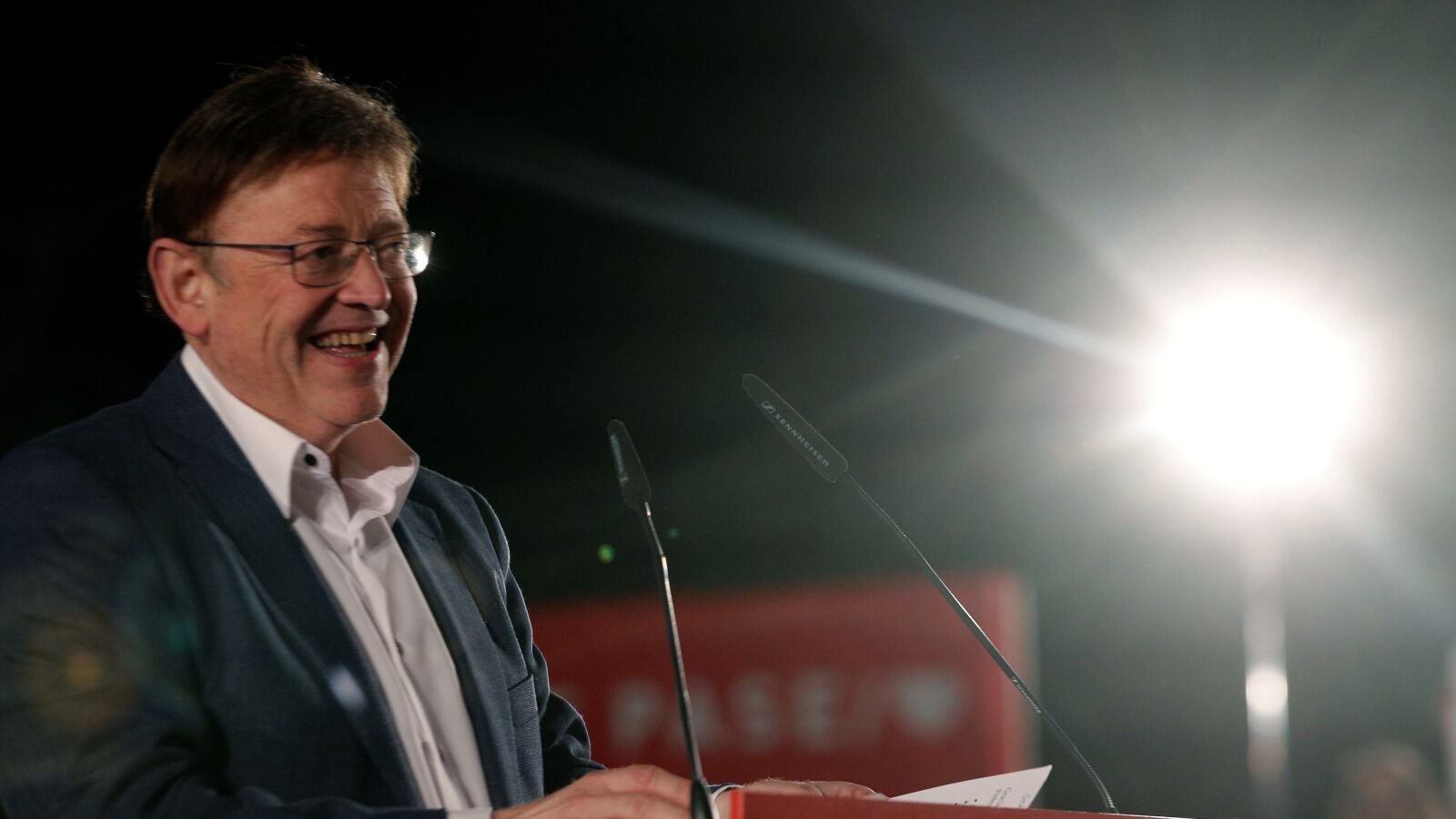 Ximo Puig, tras su triunfo en las elecciones valencianas: 
