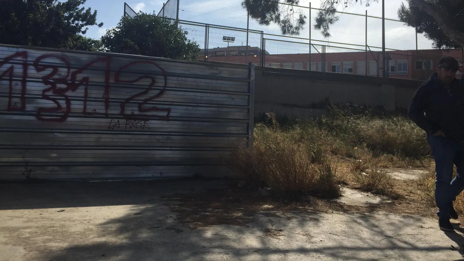 Lugar donde ha sido hallado el cadáver Lugar donde ha sido hallado el cadáver