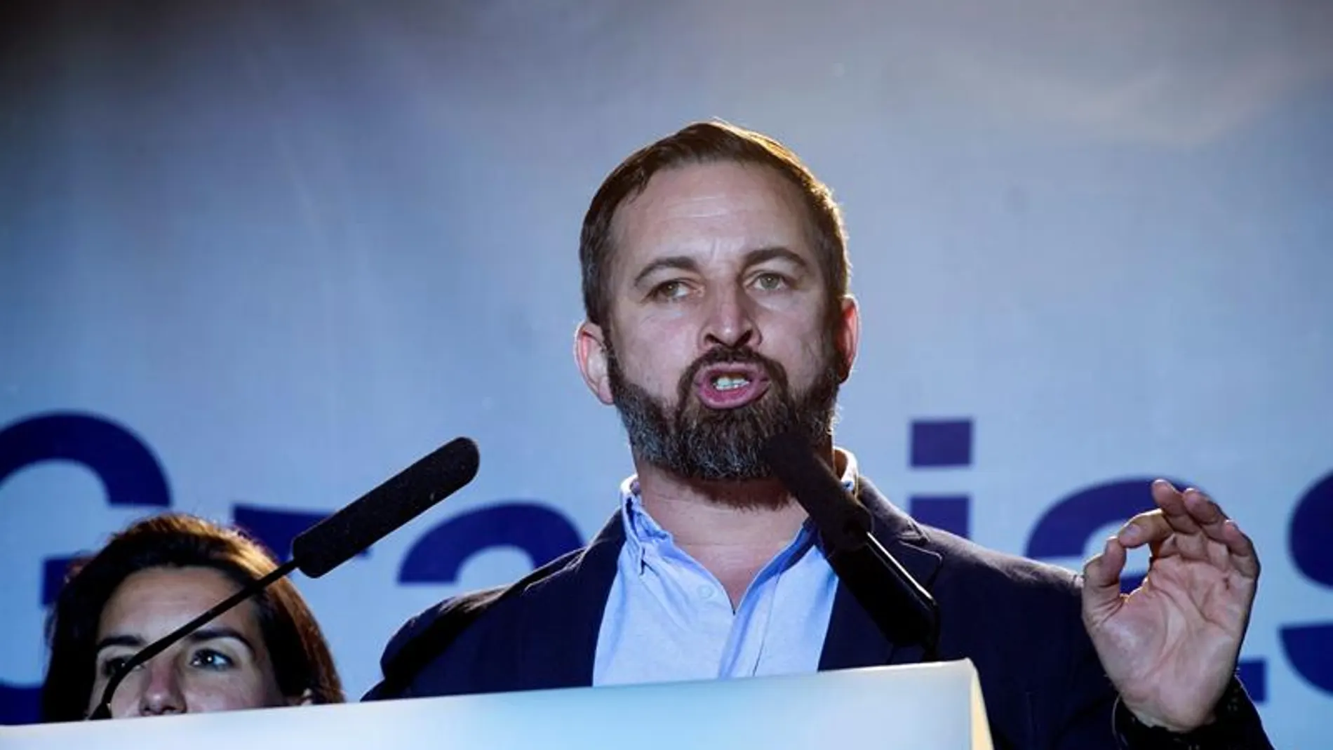 El presidente de Vox, Santiago Abascal El presidente de Vox, Santiago Abascal