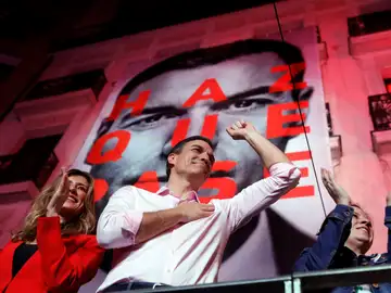 El candidato a la presidencia del Gobierno por el PSOE, Pedro Sánchez El candidato a la presidencia del Gobierno por el PSOE, Pedro Sánchez