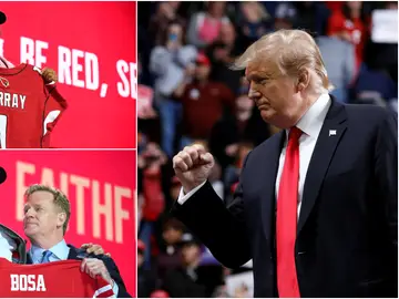 Trump, acusado de racismo tras el draft de la NFL Trump, acusado de racismo tras el draft de la NFL