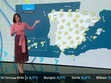 La semana comienza con sol y temperaturas suaves