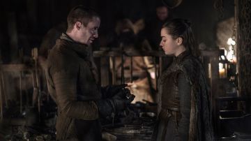 Arya y Gendry en el capítulo 8x02 de 'Juego de Tronos'