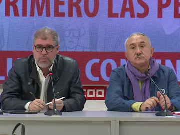 Los sindicatos piden al PSOE un Gobierno de izquierdas Los sindicatos piden al PSOE un Gobierno de izquierdas