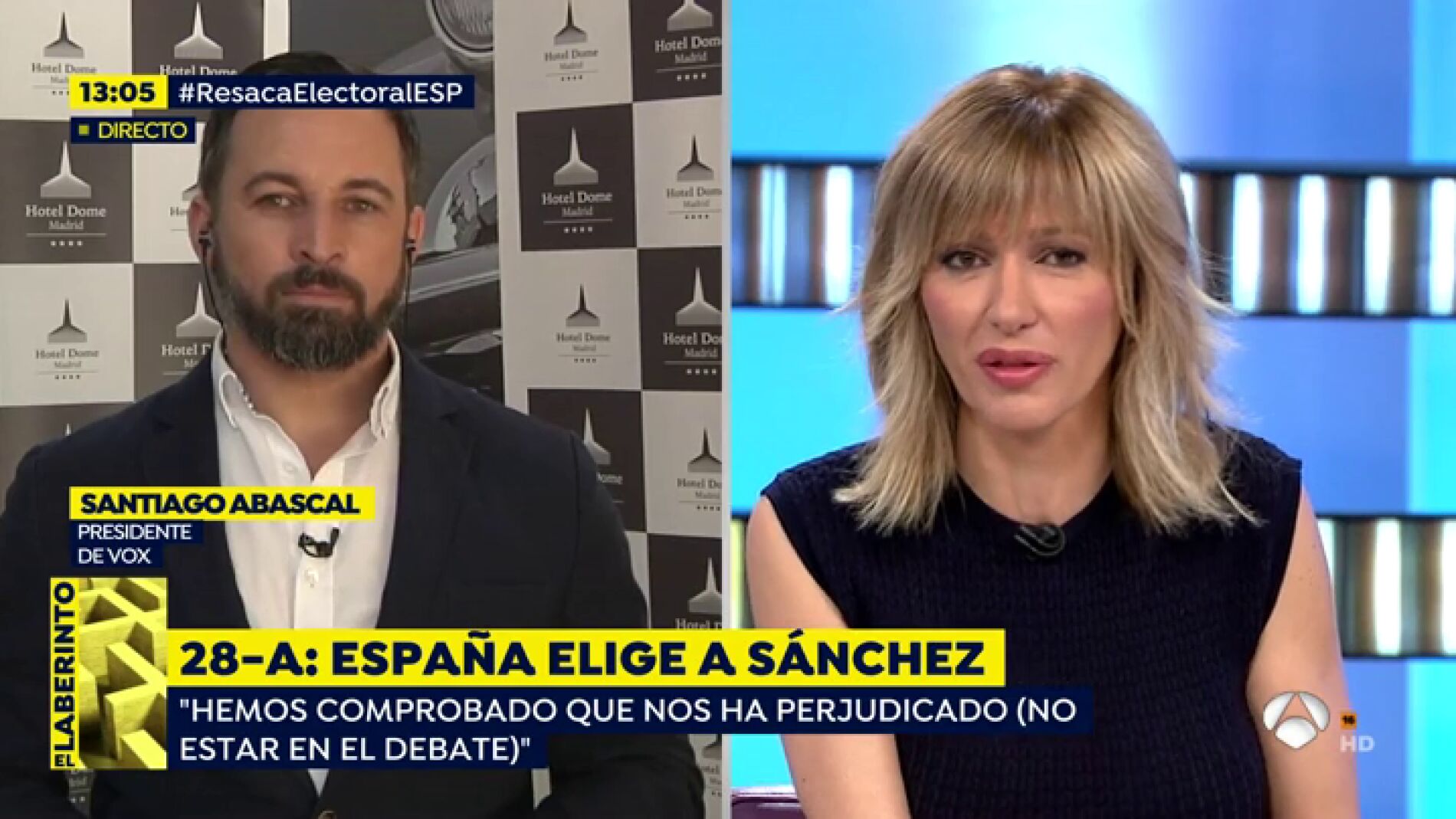 Santiago Abascal en Espejo P&uacute;blico