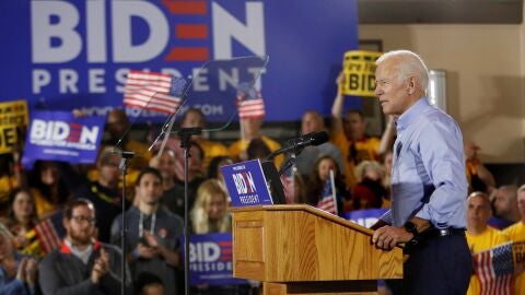 El exvicepresidente estadounidense Joe Biden