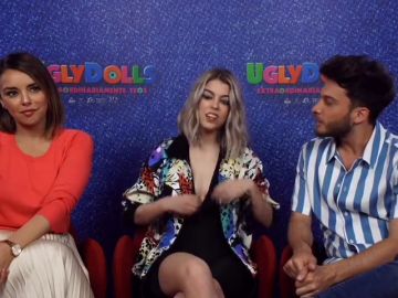 Chenoa, Blas Cantó y Nerea Rodríguez, 'extraordinariamente' sinceros, nos presentan 'Ugly Dolls' Chenoa, Blas Cantó y Nerea Rodríguez, 'extraordinariamente' sinceros, nos presentan 'Ugly Dolls'
