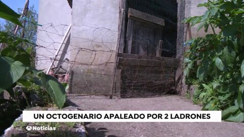 Un octogenario recibe una brutal paliza tras un intento de robo