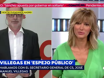 José Manuel Villegas, sobre un pacto con el PSOE: " Está claro que no va a haber ese pacto. Nosotros estaremos en la oposición" José Manuel Villegas, sobre un pacto con el PSOE: " Está claro que no va a haber ese pacto. Nosotros estaremos en la oposición"