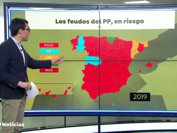 El PP solo gana en cuatro provincias y se abre una crisis dentro del partido