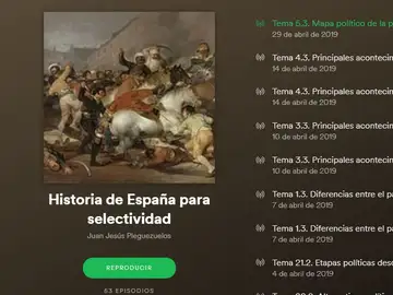 Podcasts de Historia de España Podcasts de Historia de España