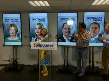 El PP anima a teñir de azul el mapa de Canarias El PP anima a teñir de azul el mapa de Canarias