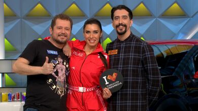 El Monaguillo, Pilar Rubio y Marron celebran en 'La Ruleta de la Suerte' el Día del Niño Hospitalizado
