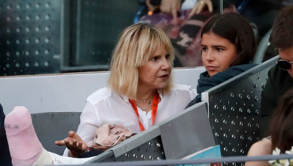 Cayetana Rivera junto a su madre Eugenia MartÃnez de Irujo