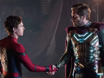 Tom Holland y Jake Gyllenhaal en 'SpiderMan: Lejos de casa' Tom Holland y Jake Gyllenhaal en 'SpiderMan: Lejos de casa'