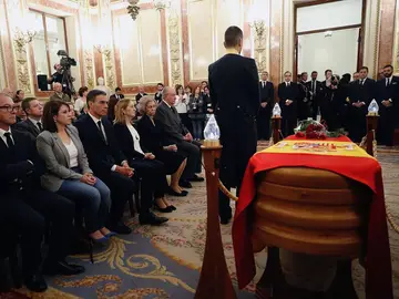 Capilla ardiente de Alfredo Pérez Rubalcaba Capilla ardiente de Alfredo Pérez Rubalcaba