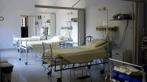 Imagen de camas de hospital Imagen de camas de hospital