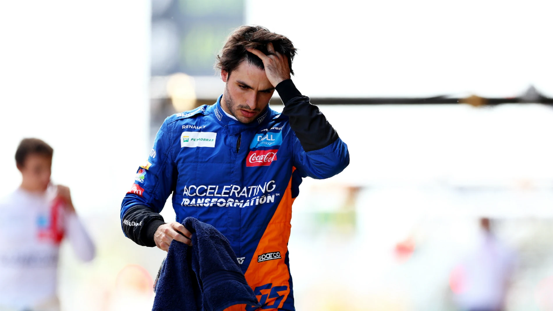 Carlos Sainz, en Montmeló Carlos Sainz, en Montmeló