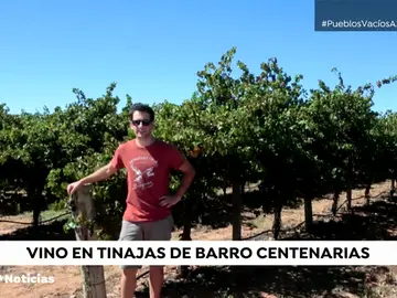 Un joven de Pozoamargo elige la forma de hacer vino de sus antepasados manchegos para resucitar su pueblo Un joven de Pozoamargo elige la forma de hacer vino de sus antepasados manchegos para resucitar su pueblo