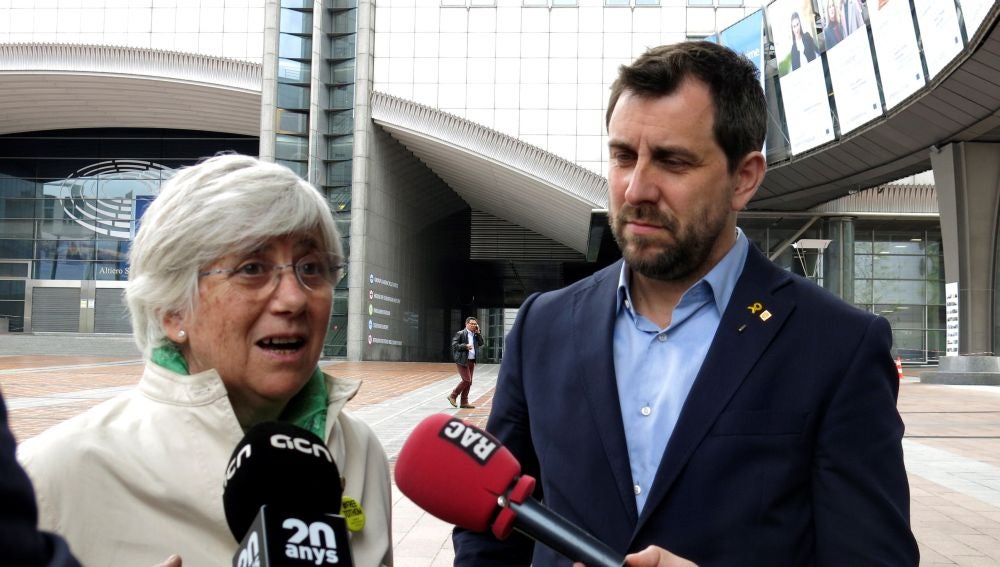 Los exconsellers Clara Ponsatí y Antoni Comín
