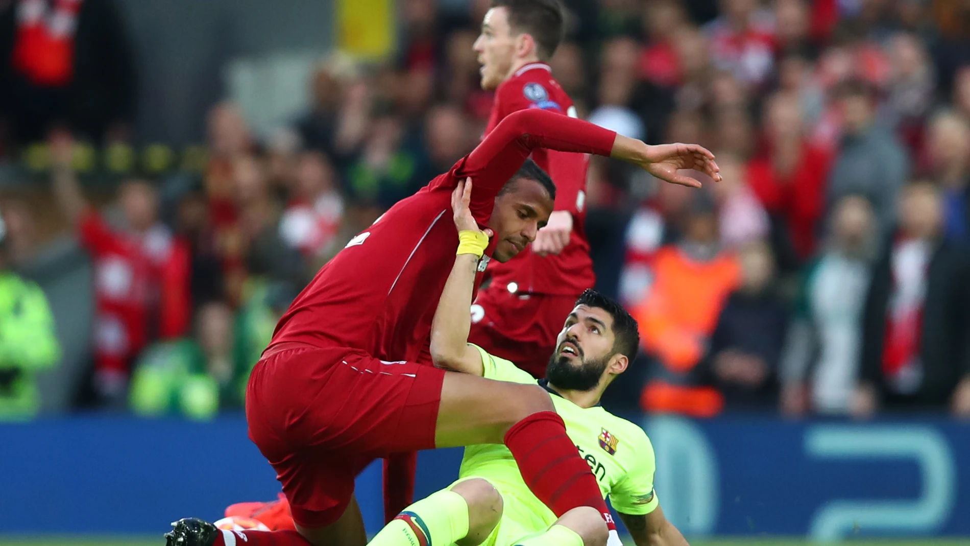 Luis Suárez, durante el partido contra el Liverpool Luis Suárez, durante el partido contra el Liverpool