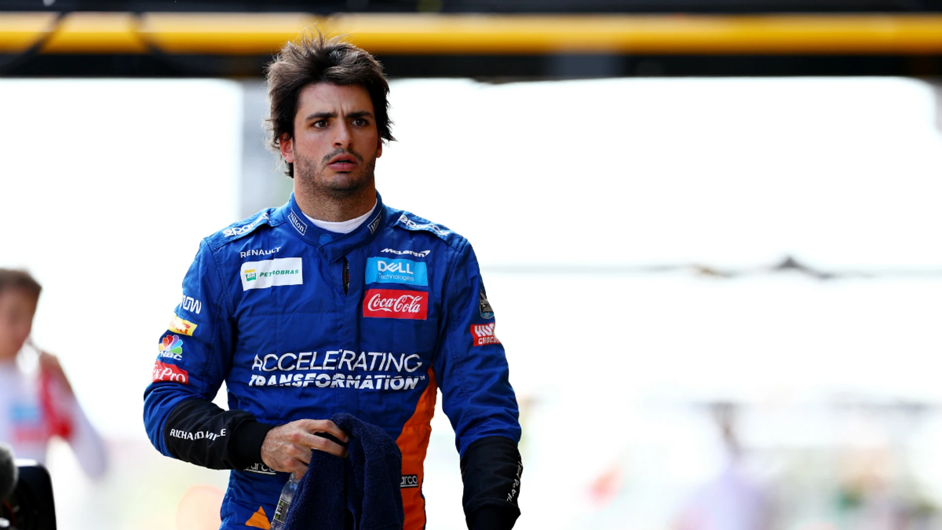Carlos Sainz, en el GP de España Carlos Sainz, en el GP de España