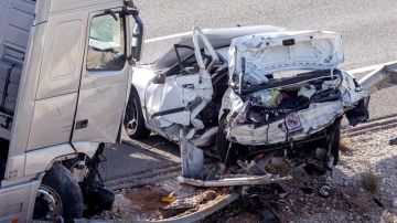 Accidente de tráfico en Cieza, Murcia
