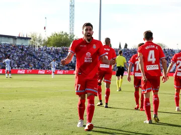 Borja Iglesias, ante el Leganés Borja Iglesias, ante el Leganés