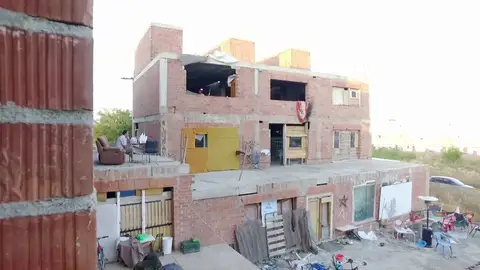 Interior de la vivienda ocupada que se incendió en Ibiza Interior de la vivienda incendiada en Ibiza