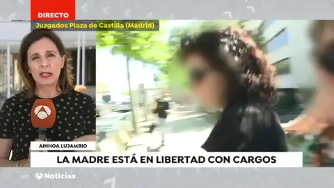 La madre de la niña secuestrada La madre de la niña secuestrada