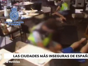 Datos de criminalidad: las ciudades más seguras e inseguras de España