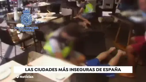 Datos de criminalidad: las ciudades más seguras e inseguras de España Datos de criminalidad: las ciudades más seguras e inseguras de España