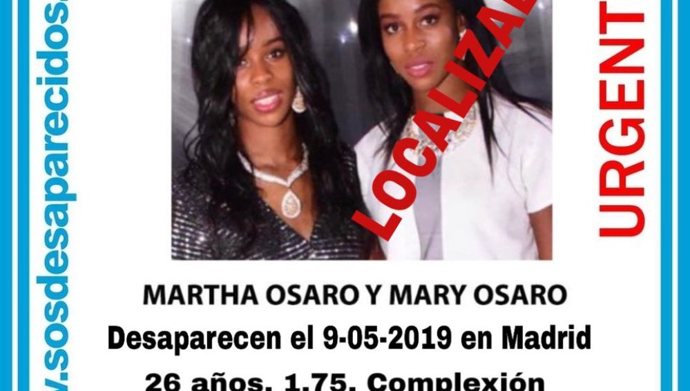 Imagen de las hermanas desaparecidas