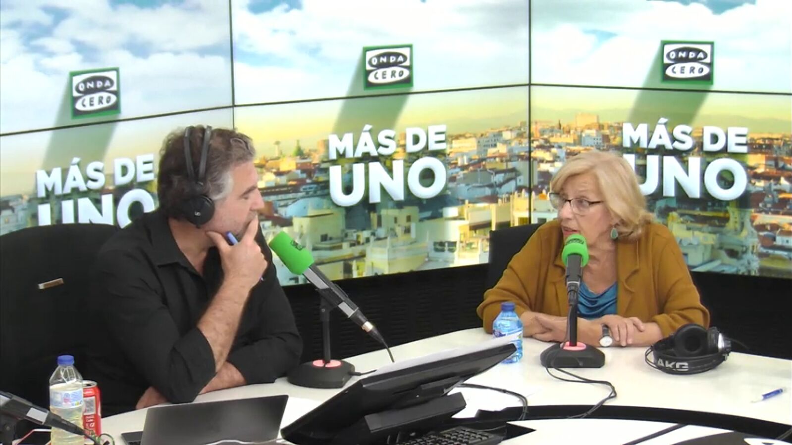  Carmena no se iría con Errejón aunque éste montase un nuevo partido y no cree haber sido 