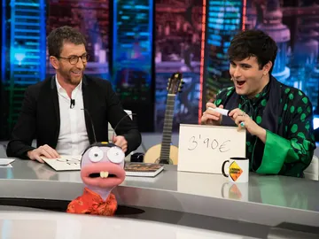 Palomo Spain descubre 'El plecio justo' de Trancas y Barrancas en 'El Hormiguero 3.0' Palomo Spain descubre 'El plecio justo' de Trancas y Barrancas en 'El Hormiguero 3.0'