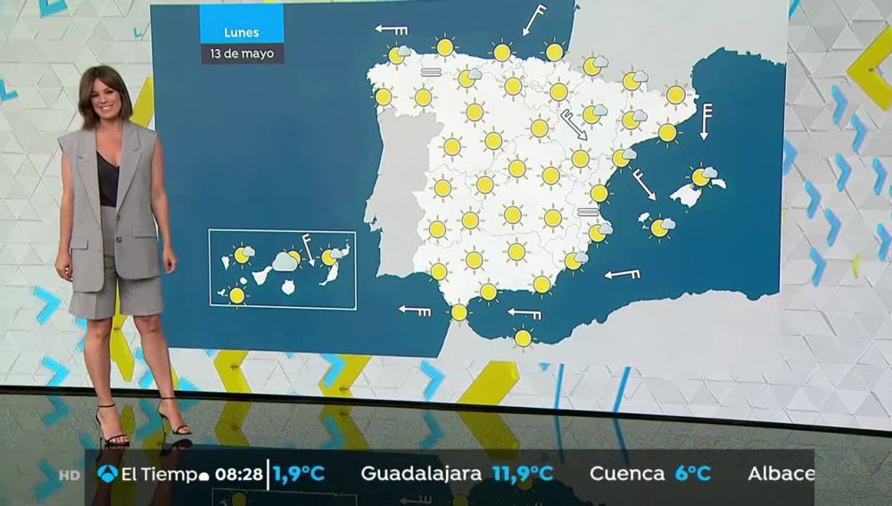 A partir de mañana  temperaturas bastante altas en el sudeste del país