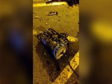 Brutal accidente en Valencia Brutal accidente en Valencia