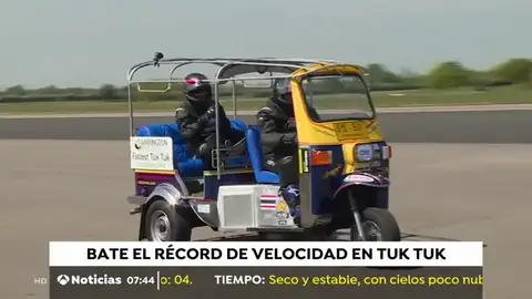 Récord de velocidad en Tuc Tuc NUEVA TUC TUC