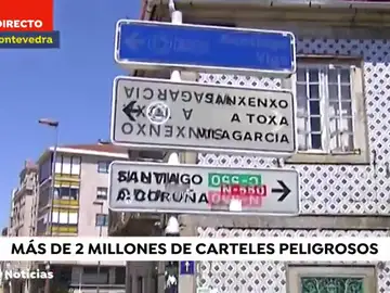 Señales peligrosas en las carreteras Señales peligrosas en las carreteras