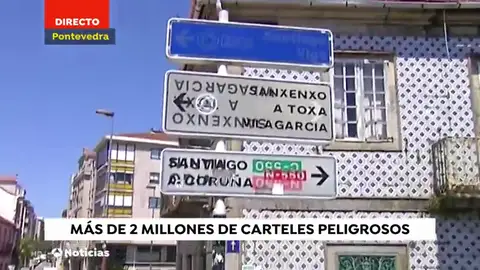 Señales peligrosas en las carreteras Señales peligrosas en las carreteras
