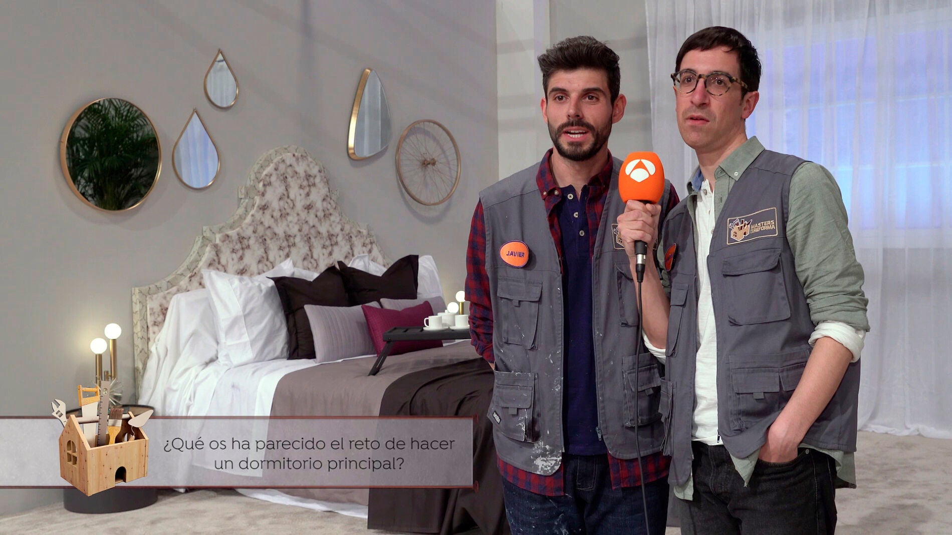 Javier y Jonathan en 'Masters de la reforma'