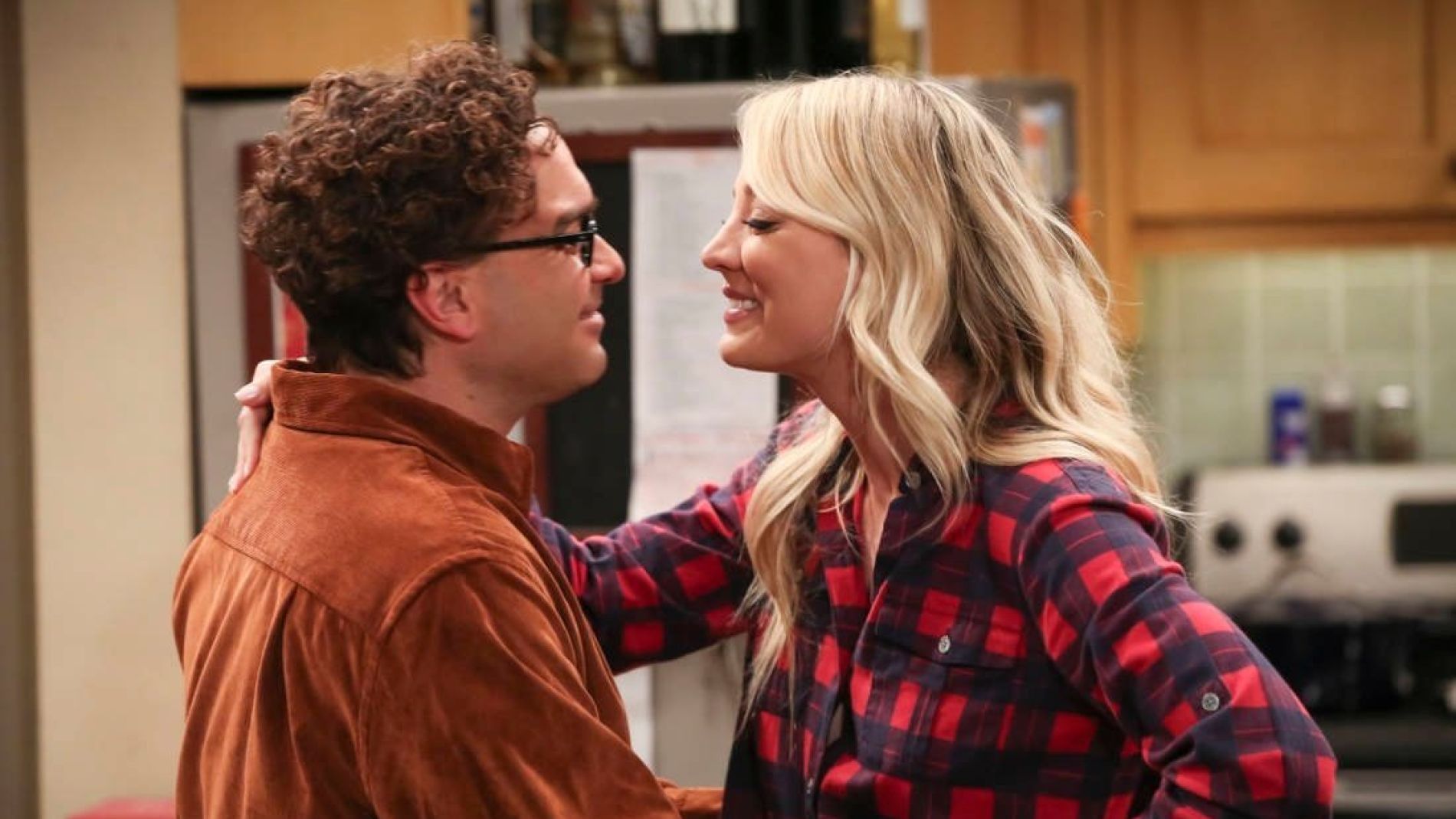 Leonard y Penny en 'The Big Bang Theory'