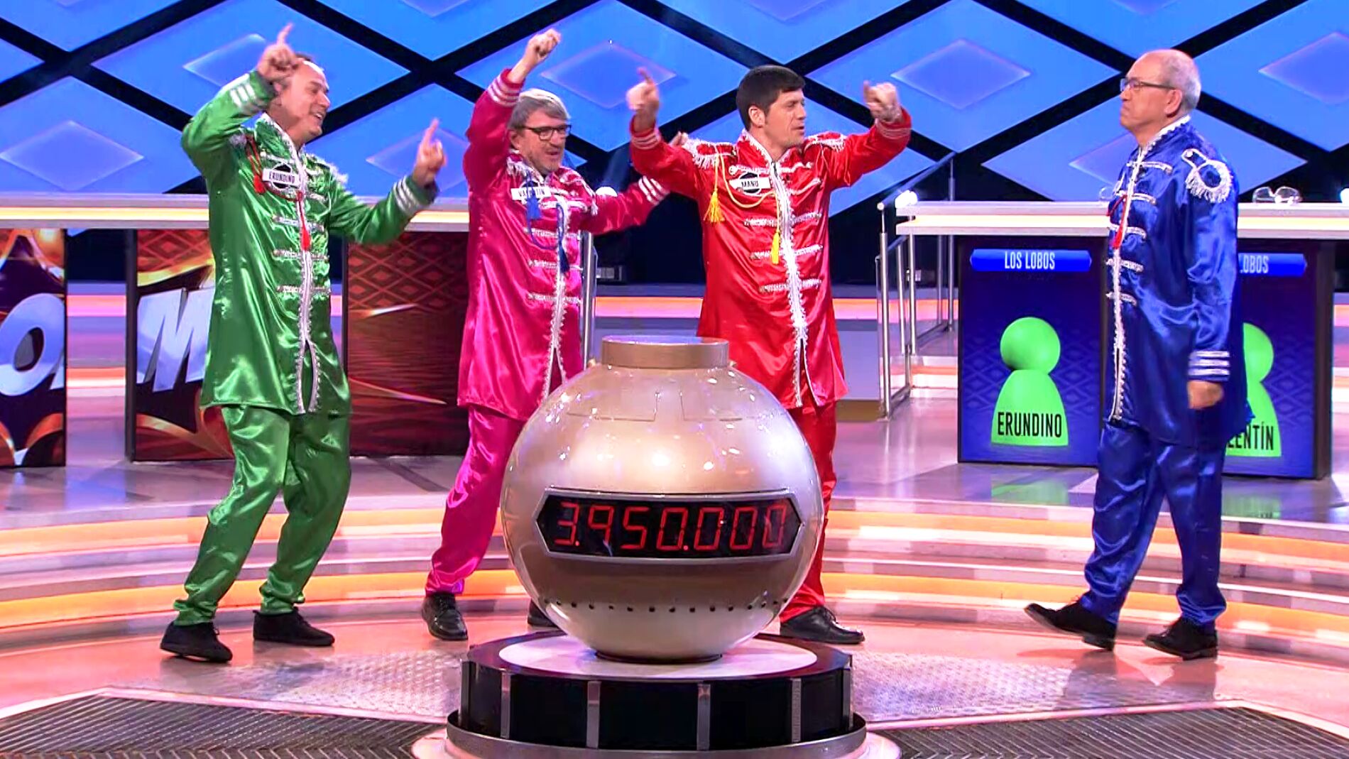 Los 60 llegan a '&iexcl;Boom!' y el equipo de 'Los Lobos' se transforma en... &iexcl;The Beatles!